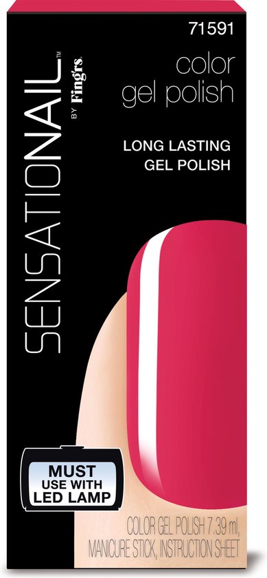 Sensationail Gel Polish - Pink Daisy - Roze - Gel nagellak