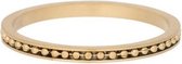 iXXXi Jewelry Vulring 2mm Mambo Mat goudkleurig - maat 18