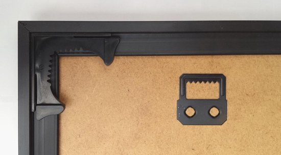 Homedecoration Biggy - Cadre photo - Format photo - 31-92 cm - Plastique - Noir mat