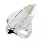 Zilveren dames ring