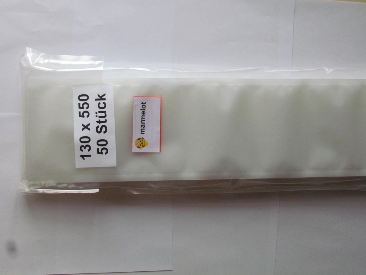 Marmelot Vacuumzakken   13x55 cm 50 stuk met Microstructuur voor alle Merken Vacuum Sealers