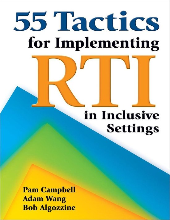 55 Tactics for Implementing RTI in Inclusive Settings - cover