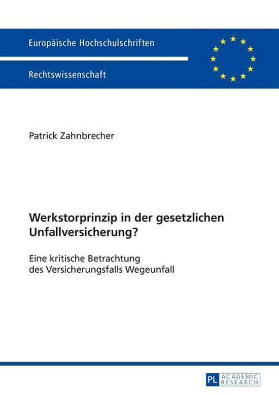 Europaeische Hochschulschriften Recht 5677 - Werkstorprinzip ... - cover