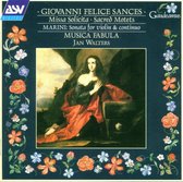 Sances: Missa Solicita, Sacred Motets / Musica Fabula
