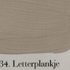 l'Authentique kleur 34- Letterplankje