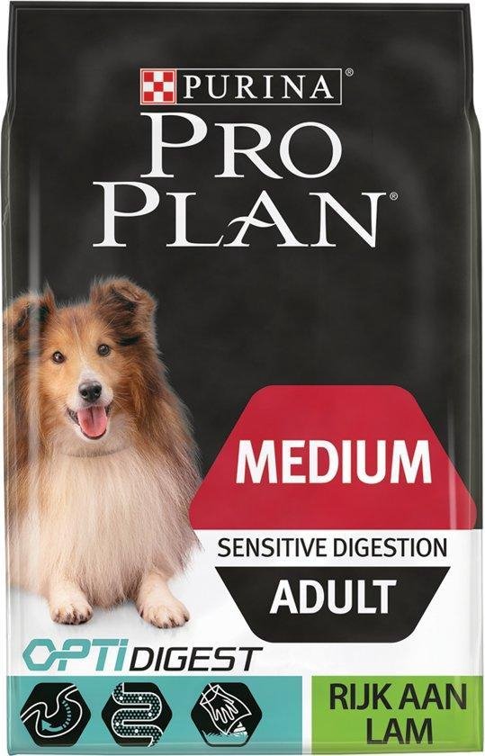 Pro Plan hondenbrokken Medium Adult Sensitive Digestion 14kg Lam | bol.com