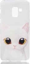 Samsung Galaxy A8 (2018) - hoes, cover, case - TPU - Kat