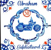 Abraham gefeliciteerd 50 jaar cadeauboek