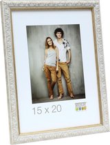 Deknudt Frames fotolijst S95LF1 - wit - retrokader - 10x15 cm