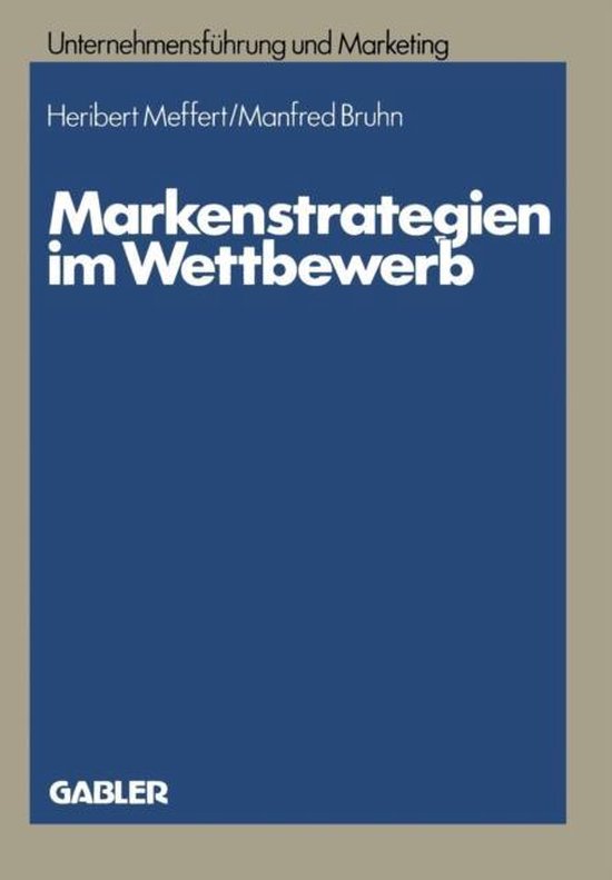 Markenstrategien Im Wettbewerb - cover