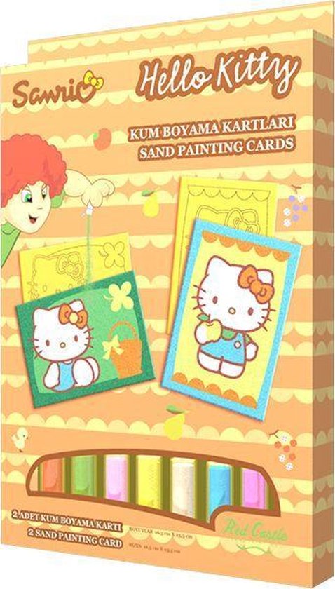 Sanrio - Hello Kitty ǀ 2in1 Sand Painting Art Set