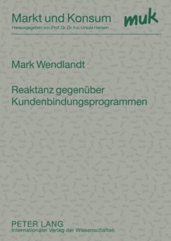 Reaktanz gegenüber Kundenbindungsprogrammen - cover
