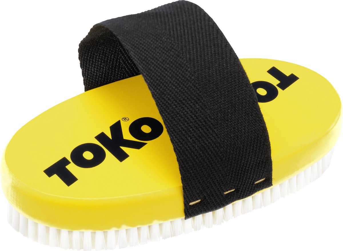 TOKO Base Brush oval Nylon beslag borstel nylon met riem
