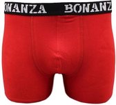 Bonanza boxershort - Regular - Katoen - Rood - XXL