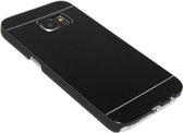 Aluminium hoesje zwart Geschikt voor Samsung Galaxy S7