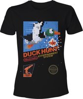 Nintendo - Duck Hunt Mannen T-shirt - Zwart - L