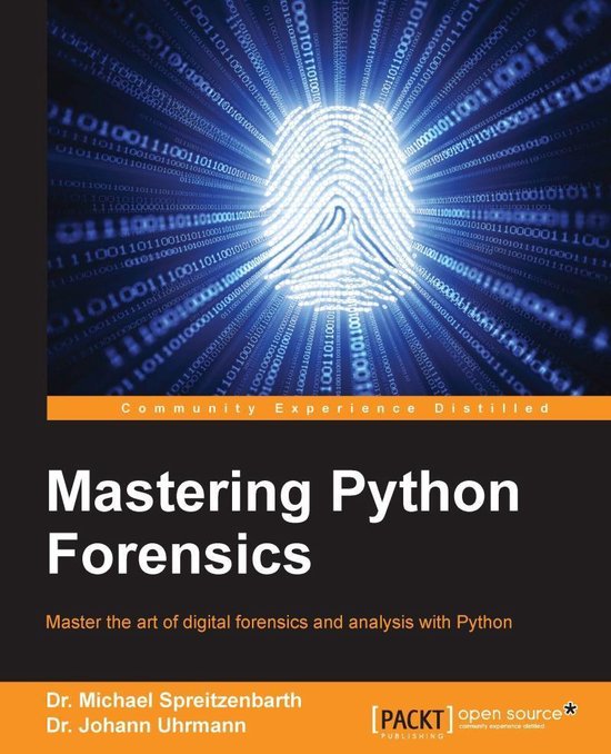Mastering Python Forensics - cover