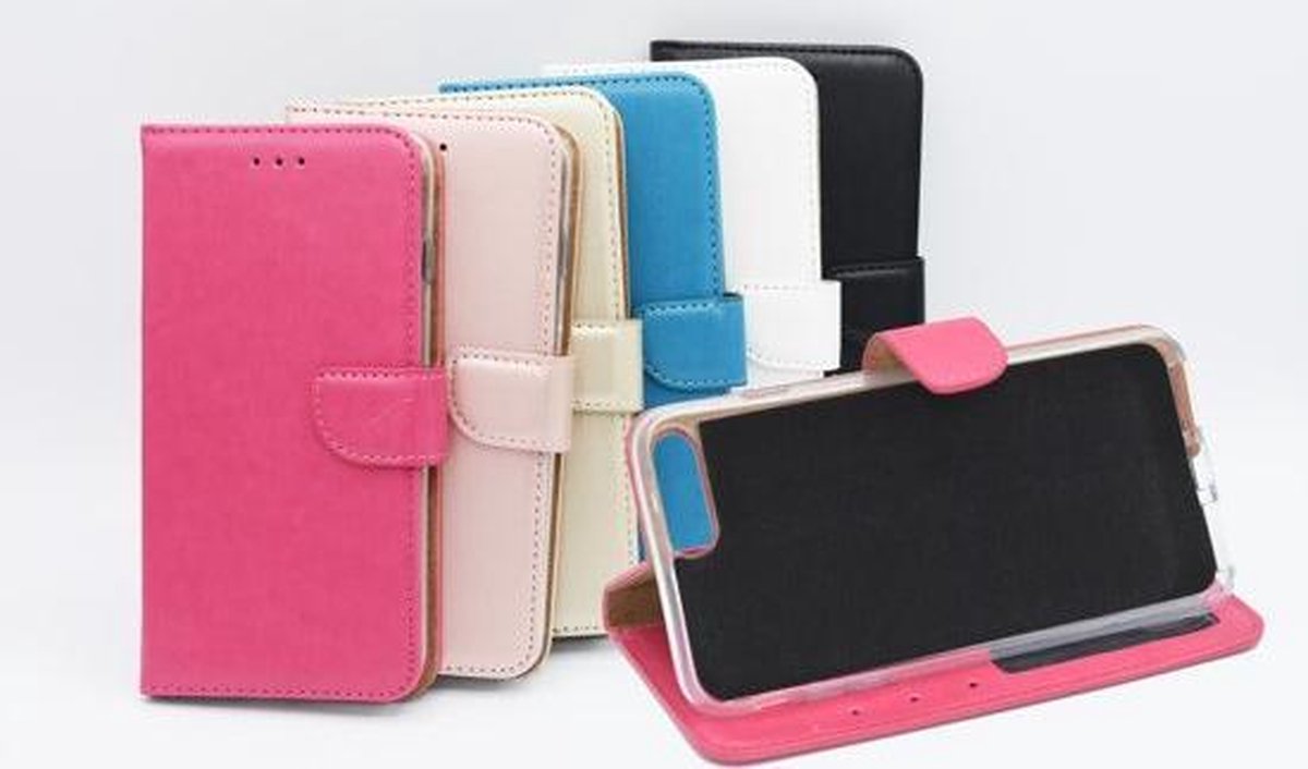 Bookcase Apple Iphone 7/8 + glasfolie t.w.v € 6,95 !!!