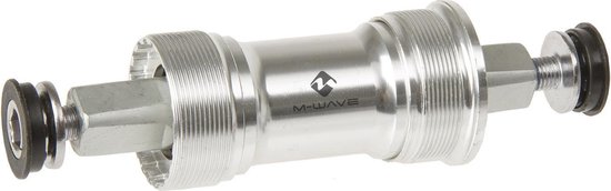 M-WAVE Carousel BB BSA Sq Movimento Centrale Compact - Alloggiamento 68mm, Assale Acciaio