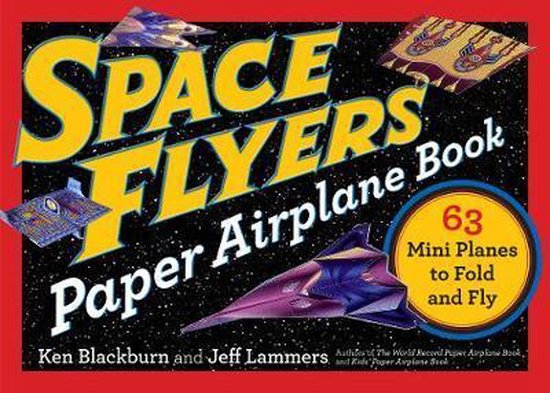 Space Flyers Paper Airplane Book - cover