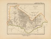 Historische kaart, plattegrond van gemeente Bergh (  s Heerenberg) in Gelderland uit 1867 door Kuyper van Kaartcadeau.com