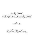 English, Incredible English Vol V-Z