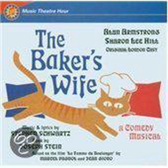 The Baker's Wife, een musical met een cartoon kat in een koks muts.