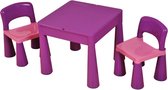 5-in-1 multifunctionele activiteitentafel en 2 stoelen