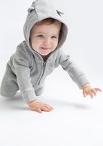 Fleece all-in-one KLEUR HEATER GREY