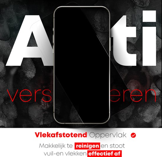 Un smartphone avec des empreintes digitales dessus et le texte "Anti" "vers" "eren".