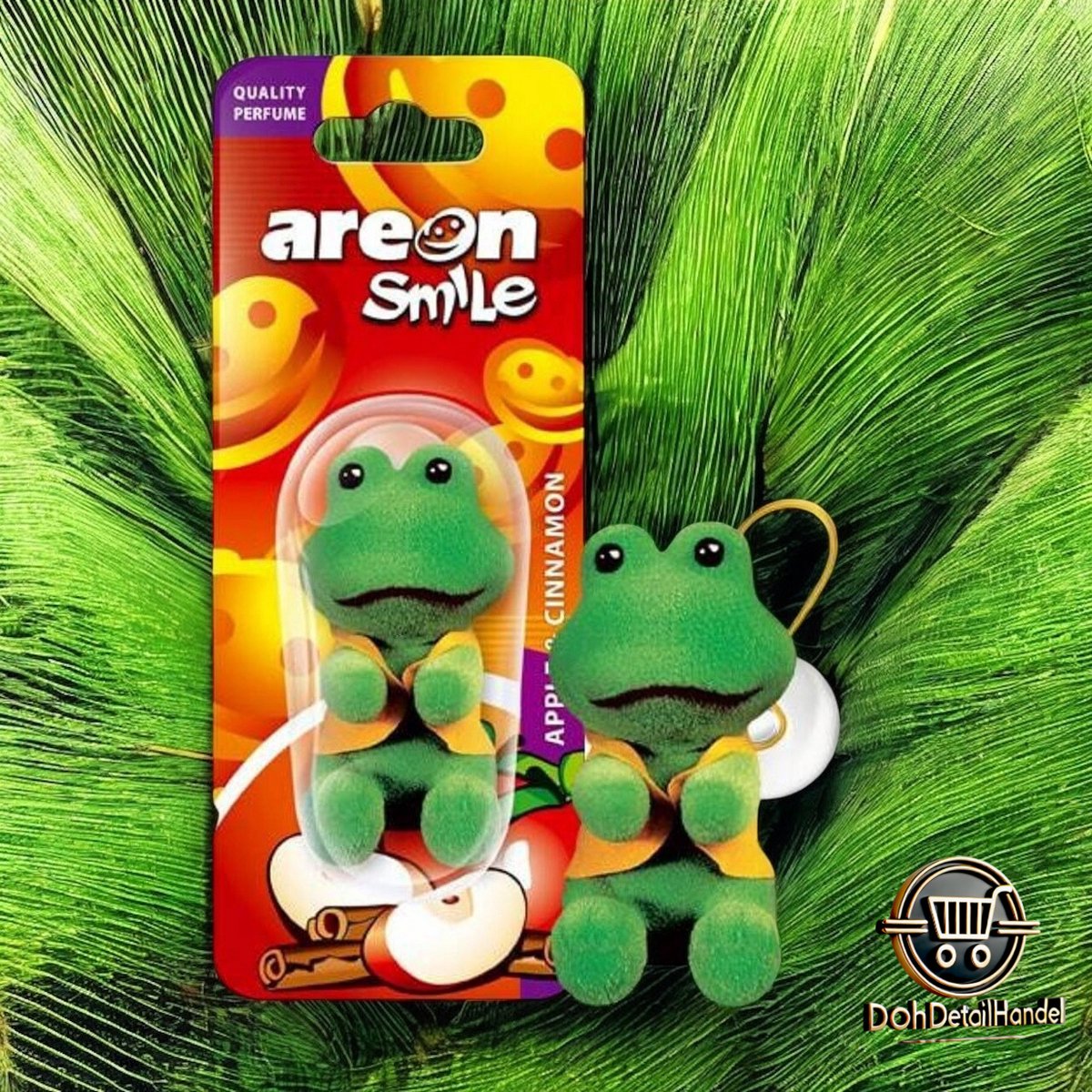 areon Smile Toy appel/kaneel - appel/kaneel autoparfum - Smile Toy autoparfum - new car - Smile Toy - autoparfum - auto parfum