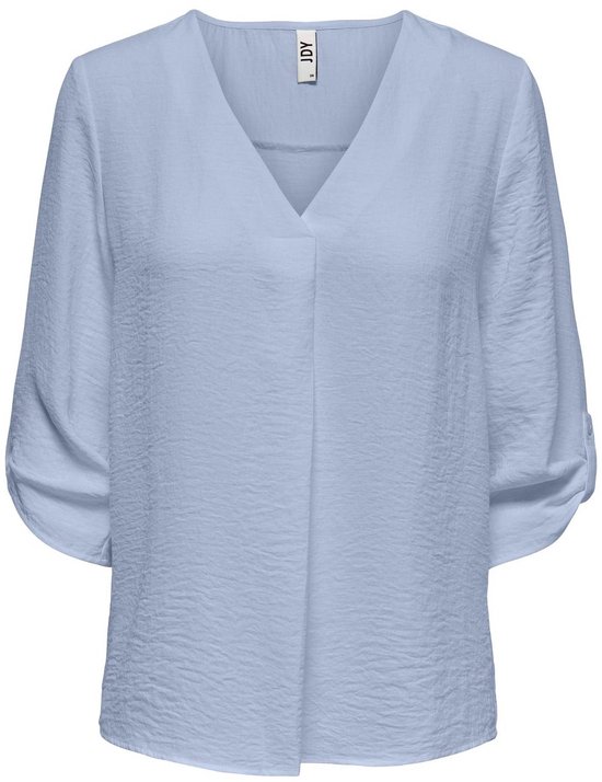 JDY JDYDIVYA LIFE 3/4 TOP WVN NOOS Dames Top - Cashmere Blue