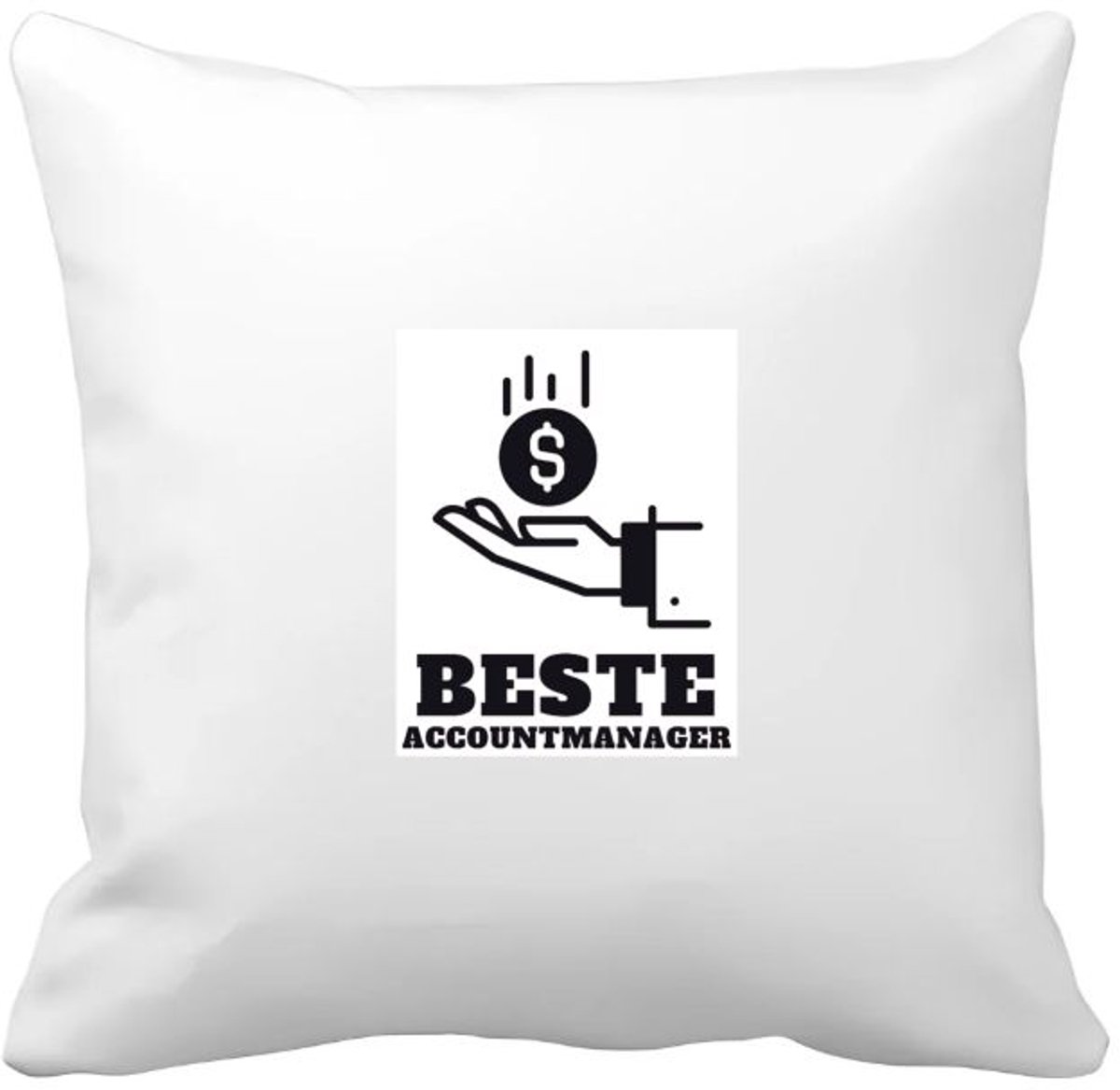 Akyol - beste accountmanager Kussen hoes - Beste accountmanager - collega - welkom - afscheid - 40 bij 40 cm