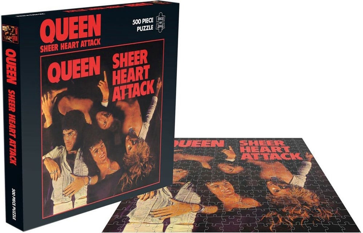 Queen Puzzel Sheer Heart Attack 500 stukjes Multicolours