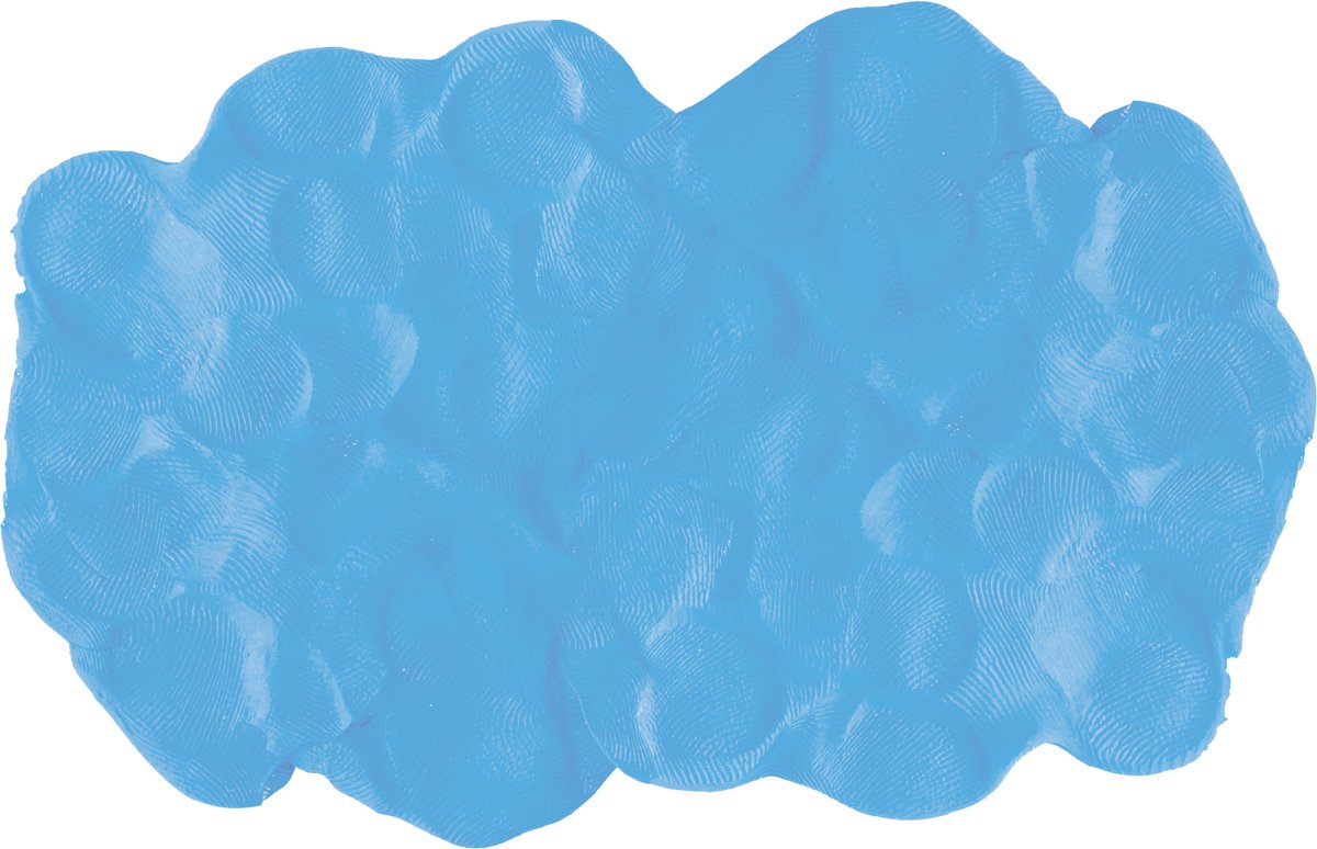 Boti squishy speelgoed Doctor Squish Putty DIY Light Blue Josephine.