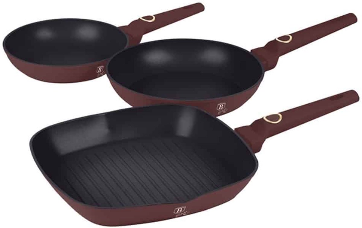 Berlinger Haus BH-8049 pannenset 3 stuk(s)