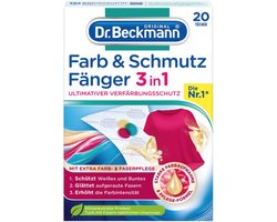 Dr. Beckmann - Chusteczki Przeciw Farbowaniu - 20stuks - Kleur Bescherming