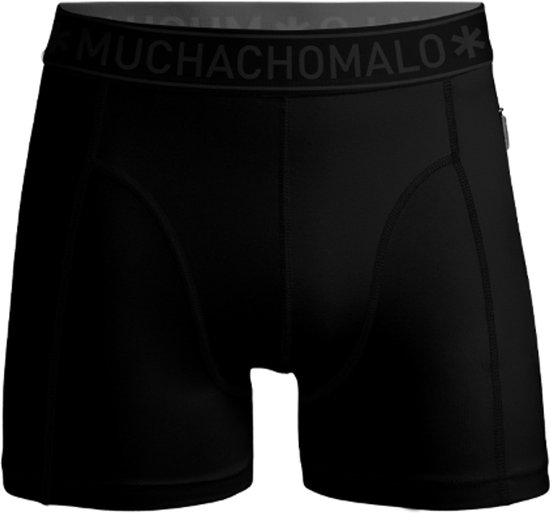 Muchachomalo Jongens Tight Zwembroek - 1 Pack - Maat 158/164 - Zwart - Boys Zwembroek