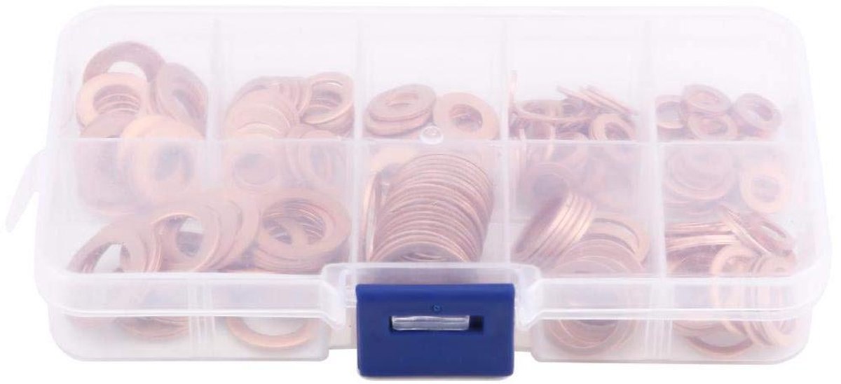 Platte ronde koperen schijf verzonken kop metrische afdichting afdichtring metaal standaard hardware gereedschapsbevestiging M5 M6 M8 M10 M12 M14