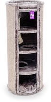 Petrebels Superdome 120 - Krabton voor katten - Cappuccino - XL krabton - maine coon - 49 x 49 x 120 cm