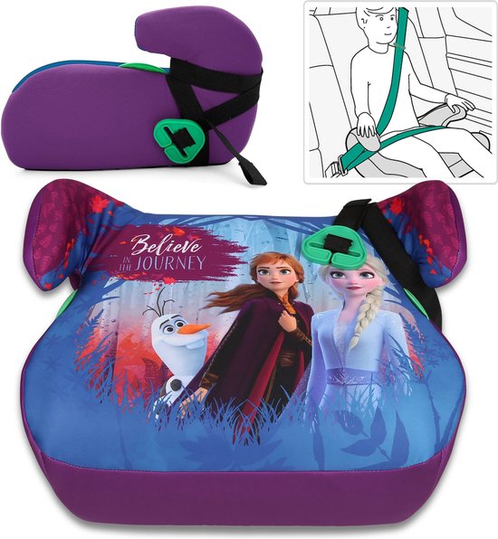 Frozen Kinderzitje, autostoel, standaard voor meisjes 15-36 kg, 125-150 cm