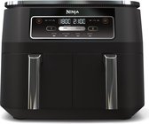 Ninja Foodi 4-in-1 DualZone Airfryer - Dubbele Mand - 7.6 Liter - Zwart - AF200EU