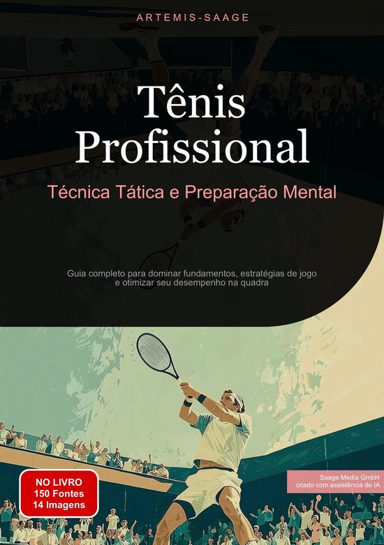 Tênis Profissional: Técnica, Tática e Preparação Mental - cover