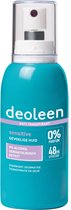 Deoleen Anti-transpirant - Pompspray Sensitive - Voorkomt overmatige transpiratie en transpiratiegeur - 48 uur effectief - 0% parfum & 0% alcohol - Deodorant - 75 ml