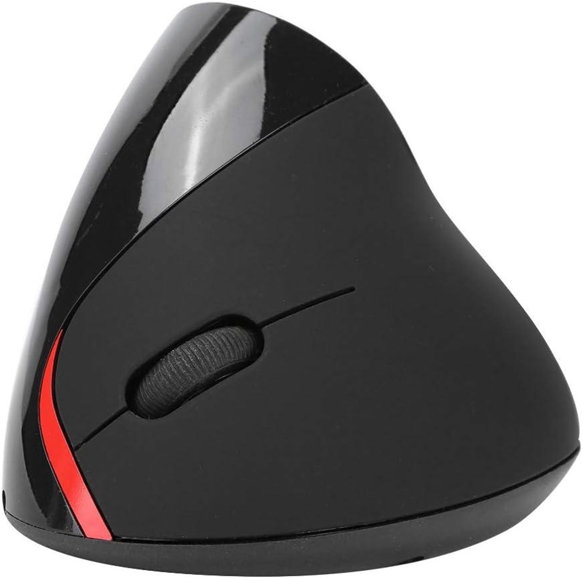 Draadloze Verticale Gaming Muis - Oplaadbaar en Ergonomisch - USB-Ontvanger .