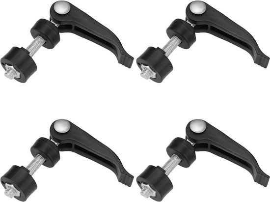 Handige M6x45mm fiets Quick Release schroef, eenvoudige aanpassingen zonder gereedschap (m6x50mm goud Handige M6x45mm fiets Quick Release schroef, eenvoudige aanpassingen zonder gereedschap (m6x50mm goud