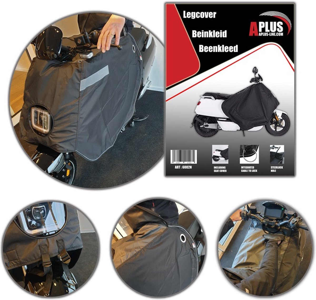Beenkleed NIU N-Serie / Iva E-go S5 / Monasso S5 Voor Elektrische Scooter – foto 3