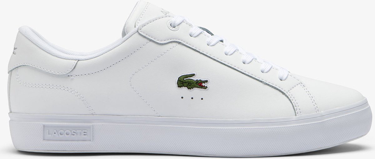 Lacoste POWERCOURT 125 2 SMA WHT/WHT Heren Sneakers - wit / wit