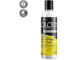 BeGloss - Special Wash KUNSTLEER / SKAI - Ultra clean - Detergent - 250 ml - Fles met dop - Om kunstleer en skai mooi schoon te maken.