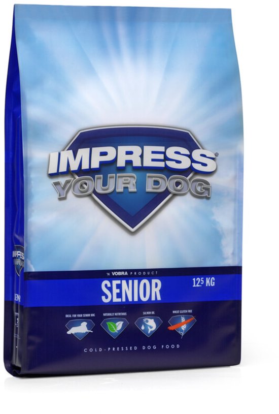 Impress Your Dog Senior 12,5 kg - Hond